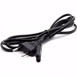 Cable dalimentation Prise Secteur 2 broches de haute qualité15 m pour DVD TV