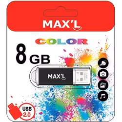Maxell MAXL85402 lecteur USB flash 8 Go USB Type-A 2.0 Noir