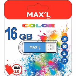 Maxell MAXL85403, 16 Go, USB Type-A, 2.0, Casquette, Bleu