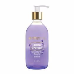 Arganicare GEL DOUCHE – LAVANDE & PATCHOULI, Gel douche, 500 ml, Femmes, Corps, Hydratant, Nourrissant, Adoucissant, Flac ...