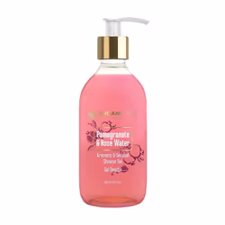 Arganicare GEL DOUCHE – GRENADE & EAU DE ROSE, Gel douche, 500 ml, Femmes, Corps, Hydratant, Hydratant, Nourrissant, Adou ...