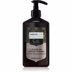 L’après-shampooing sans rinçage Arganicare Silk Protein Leave-In Conditioner permet de régénérer rapidement et facilement vos ...