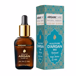 Arganicare HUILE D’ARGAN BIO 3-1, Huile de cheveux, 30 ml, Unisexe, Cheveux abimés, Cheveux secs, Hydratant, Huile d'Argan