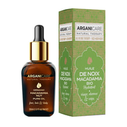 Arganicare Huile De Macadamia Bio 3-1, 30 ml