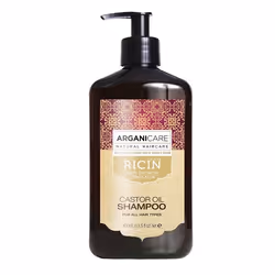 Arganicare SHAMPOING ACCÉLÉRATEUR DE CROISSANCE – RICIN, 400 ml, 400 ml, Shampoing, Femmes, Tous types de cheveux, Cheveux ab ...