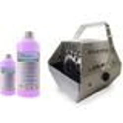 Machine à bulles SILVER grand débit IBIZA LIGHT LBM-10 pour mariages soirées Dj avec 2L de liquide