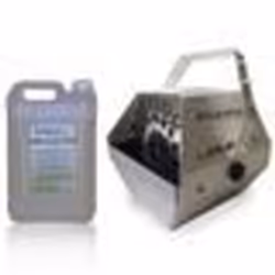 Machine à bulles SILVER grand débit IBIZA LIGHT LBM-10 pour mariages soirées Dj avec 5L de liquide