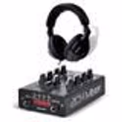 Pack Table de mixage Dj Sono USB Bluetooth IBIZA SOUND MIX500-BT + Casque audio
