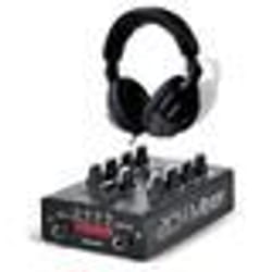 Pack Table de mixage Dj Sono USB Bluetooth IBIZA SOUND MIX500-BT + Casque audio