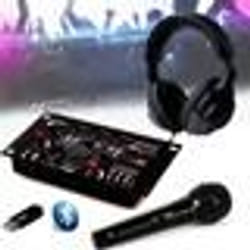 Kit Table de Mixage DJ21 USB Bluetooth + Casque SONO DJ + Micro
