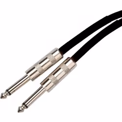 Câbles audio - SONO - 2x Jack Mono MALE 6.35mm - Longueur 5M - Connexion enceintes - Noir