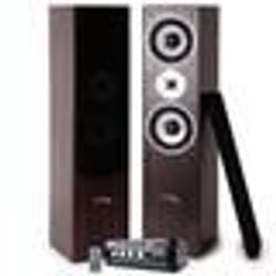 Enceintes Acoustiques - LTC - L766-WA - Acajou/Noisetier - 2x500W - USB/Bluetooth/SD/FM