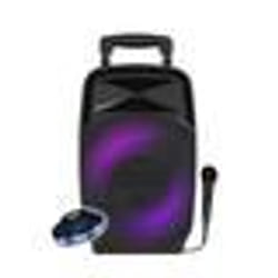 Enceinte DJ Karaoké IDANCE GROOVE 220 de 100W - Lecteur USB Bluetooth - Autonome sur batterie - LED RVB dans le woofer + OVNI