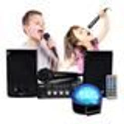 Kit Karaoké Party Sound & Light PARTY-KA100 USB SD et Bluetooth