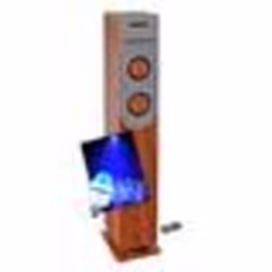 Tour de son - Inovalley - HP34-BTH-CD - Finition Bois - 100W - Bluetooth - Lecteur CD