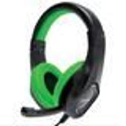 Casque Pro Gamer Amstrad AMS H888 GREEN 40mm Power Bass avec micro intégré réglage volume