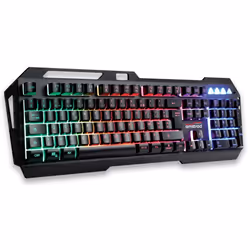 Clavier Pro Gamer Amstrad AMS KEY007 USB Rétro-éclairage RVB 19 touches anti ghosting 12 raccourcis multimédia. AZERTY