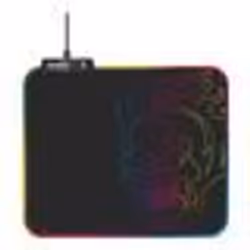 Amstrad AMS-RGB-MOUSEPAD Tapis de souris gamer RGB avec design tête de mort - 12 mode lumineux - 25 x 30 cm