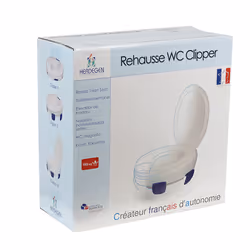 Sahag Rehausseur de toilettes, sans couvercle