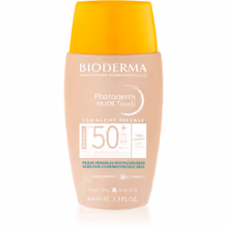 Un fluide avec indice de protection solaire SPF 50+ pour unifier le teint et réduire les brillances