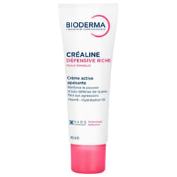Bioderma Créaline Défensive Riche Crème Active Apaisante 40 ml
