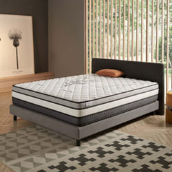 Matelas Solar 160x200 - Soutien Blue Latex - Mousse à mémoire hr - Excellent Confort - Haute Qualité - Respiration Optimale -Très épais 30 cm
