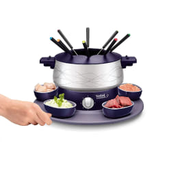 Tefal Fondue 8 Personnes - Violet Gris