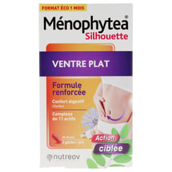 Nutreov Ménophytea Silhouette Ventre Plat 60 Gélules