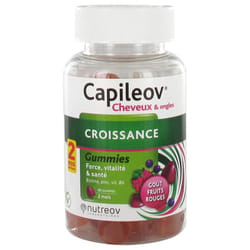 Nutreov Capileov Croissance 60 Gummies