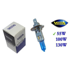 1 ampoule Vega® Xénon Day Light H1 55W P14.5s Lumière du jour Super White Marque Française Homologuée 12V