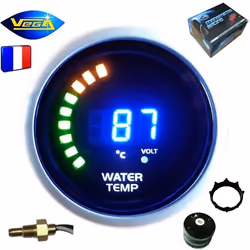 Mano température deau digital et leds