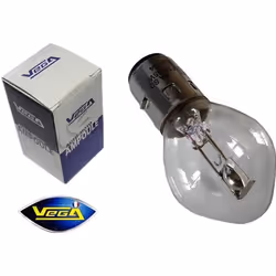 1 ampoule Vega® Halogène Maxi S2 BA20D HILO 35W/35W Marque Française Homologuée 12V