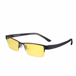 KLIM Optics, Unisexe, Rectangle, Jouer, Noir, Ambre, 18 g