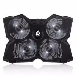 KLIM Wind, 48,3 cm (19"), 4 pièce(s), 1400 tr/min, Noir, Blanc, USB