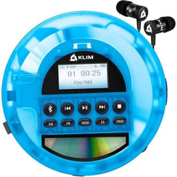 Lecteur CD Portable KLIM Nomad Bleu