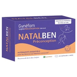 Effik Natalben Préconception 60 Capsules