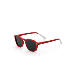 Pantone 0503-15I-ST verre à la mode Unisexe Ovale Cerclé Rouge