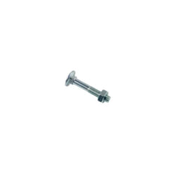 No Brand - Boulon lennie Tête ronde collet carré trcc - Zingué blanc - Ø10x120 - boite de 50 - BTRCC1012002B