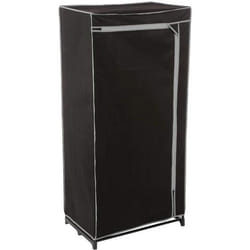 Penderie / Armoire en toile non tissée Noire 148 cm