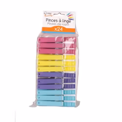 Pinces à linge Epingle en plastique x 24 pcs