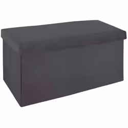 Léger et astucieux, ce pouf pliant double de style moderne apportera une touche contemporaine à votre déco. Il trouvera sa pl ...