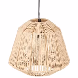 Avec son design très soigné, cette suspension en fer et papier deviendra la note originale et incontournable de votre ameuble ...