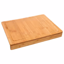Grâce à l'ergonomie de cette planche à découper en bambou naturel, vous pourrez couper vos aliments en toute simplicité. Avec ...
