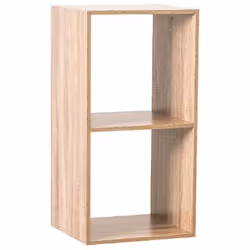Pratique et sobre, cette étagère 2 cases naturel trouvera facilement sa place chez vous. Dotée de 2 cases et permet de bénéfi ...