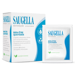 Saugella Dermoliquide Lingettes Intimes Nettoyantes 10 Lingettes Individuelles