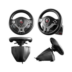 Subsonic SV200 Noir, Gris USB Volant + pédales Nintendo Switch, PC, PlayStation 4, Xbox