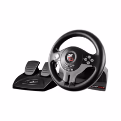 Subsonic SV200 Noir, Gris USB Volant + pédales Nintendo Switch, PC, PlayStation 4, Xbox