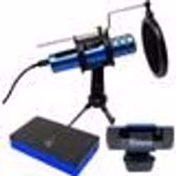 Subsonic Raiden - Pack accessoires de streaming gamers et youtubers boitier de capture vidéo Full HD micro caméra HD