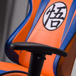Subsonic DBZ Siège de jeu sur PC Siège capitonné Gris, Orange - Vue supplémentaire 10