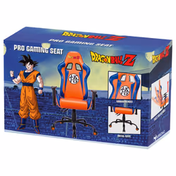 Subsonic DBZ Siège de jeu sur PC Siège capitonné Gris, Orange - Vue supplémentaire 11